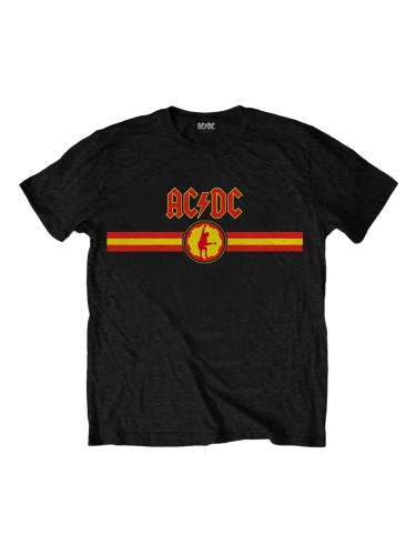 AC/DC Риза Logo & Stripe Black 2XL