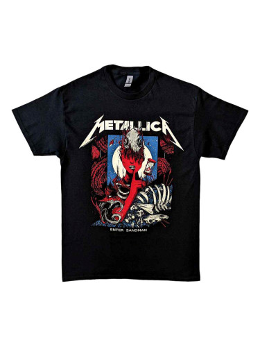 Metallica Риза Enter Sandman Poster Black M