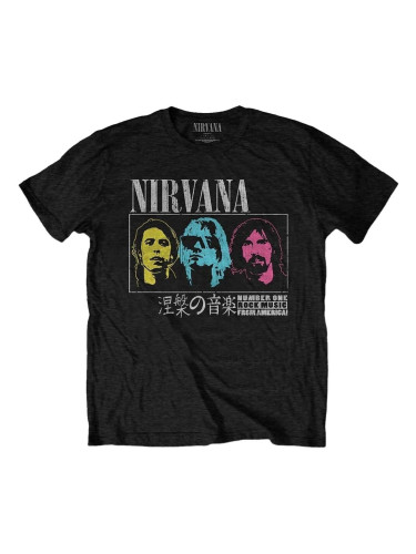 Nirvana Риза Japan! Unisex Black XL