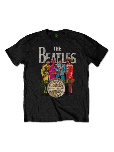 The Beatles Риза Sgt Pepper Unisex Black 2XL