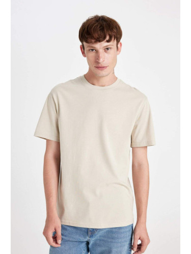 DEFACTO DFC - New Regular Fit Crew Neck Short Sleeve T-Shirt