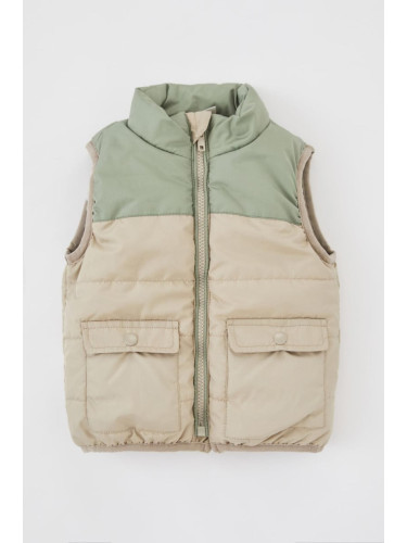 DEFACTO Baby Boy High Neck Puffer Vest