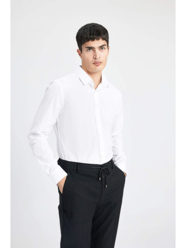 DEFACTO Men's White Shirt - A7803AX/WT32