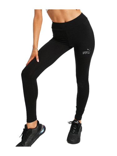 PUMA Essentials+ Animal Logo Leggings Black