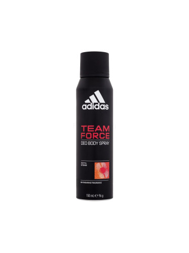 Adidas Team Force Deo Body Spray 48H Дезодорант за мъже 150 ml увреден флакон