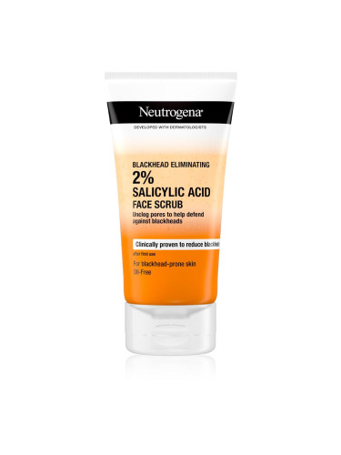 Neutrogena Blackhead Eliminating 2% Salicylic Acid Face Scrub Ексфолиант 150 ml