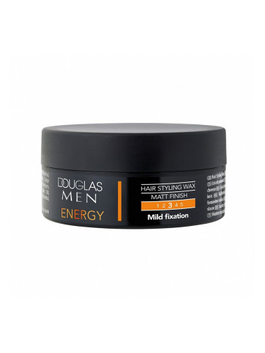 Douglas Men Energy Hair Styling Wax - Mild Fixation Гел за коса мъжки 75ml