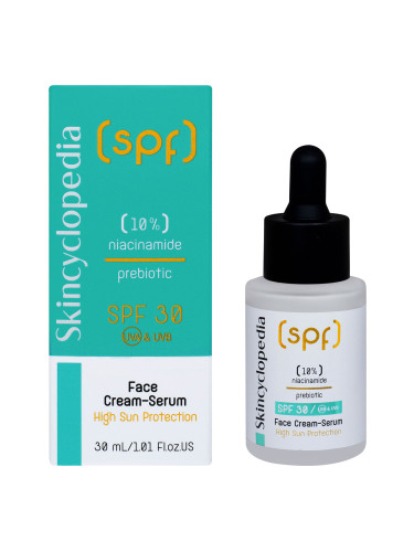 SКINCYCLOPEDIA Spf 30 Cream-Serum Niacinamide Слънцезащитен продукт дамски 30ml