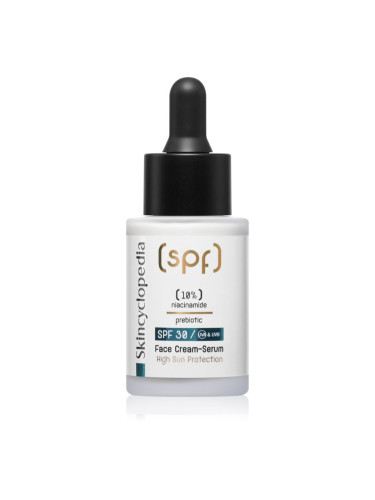 Skincyclopedia 10% Niacinamide Acid + Prebiotic кремообразен серум SPF 30 30 мл.