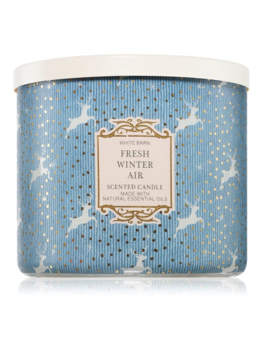 Bath & Body Works Fresh Winter Air ароматна свещ 411 гр.