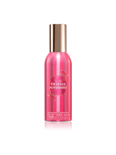 Bath & Body Works Twisted Peppermint cпрей за дома 42,5 гр.