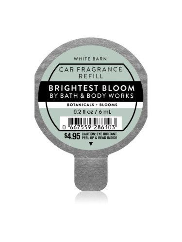 Bath & Body Works Brightest Bloom aроматизатор за автомобил пълнител 6 мл.