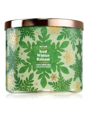 Bath & Body Works Iced Winter Balsam ароматна свещ 411 гр.