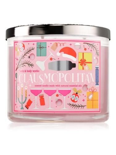 Bath & Body Works Clausmopolitan ароматна свещ 411 гр.