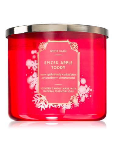 Bath & Body Works Spiced Apple Toddy ароматна свещ 411 гр.