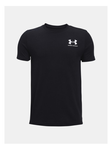 Under Armour UA B Sportsttyle Left Chest SS Тениска детски Cheren