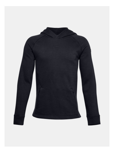 Under Armour Project Rock CC Fleece Hoodie Суитшърт детски Cheren