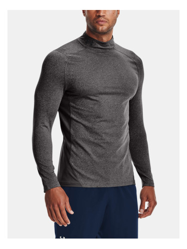 Under Armour UA CG Armour Fitted Mock T-shirt Siv