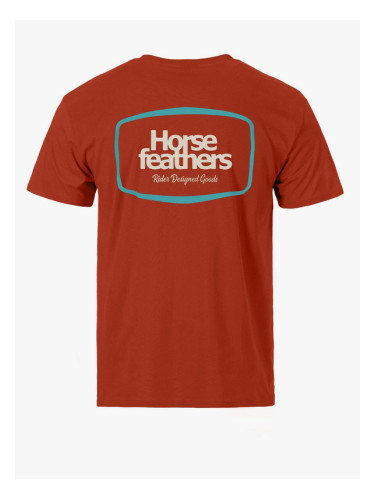 Horsefeathers Bronco T-shirt Cherven