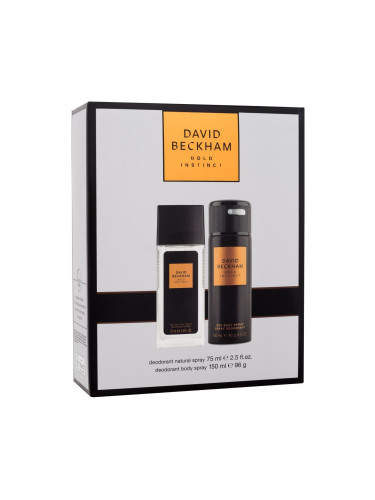 David Beckham Bold Instinct Подаръчен комплект дезодорант 75 ml + дезодорант 150 ml