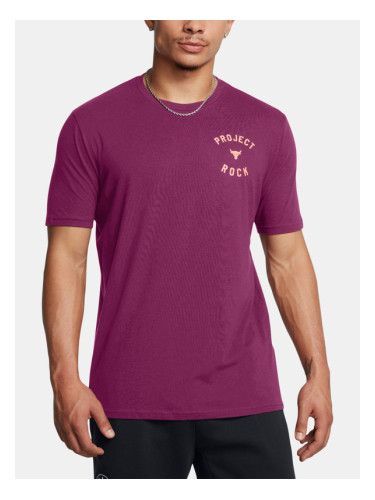 Under Armour UA Project Rock 7 SS T-shirt Lilav