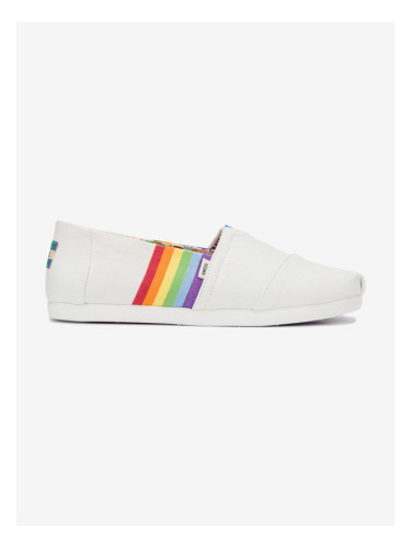 TOMS Unity Canvas Обувки без връзки Byal