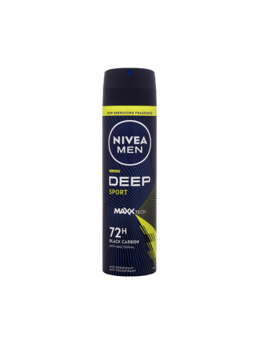 Nivea Men Deep Sport 72H Антиперспирант за мъже 150 ml