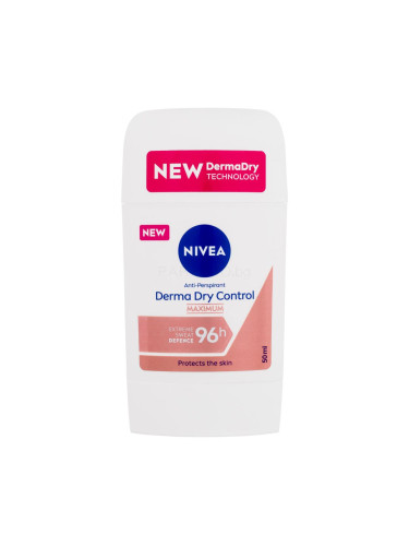 Nivea Derma Dry Control 96h Антиперспирант за жени 50 ml