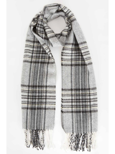 DEFACTO Men's Checkered Scarf