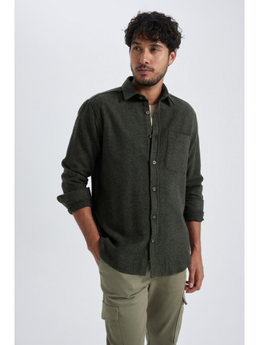 DEFACTO Regular Fit Lumberjack Long Sleeve Shirt