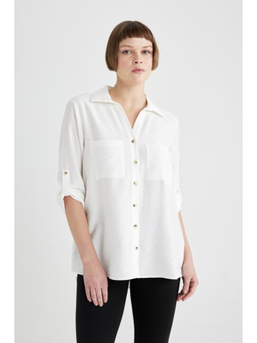 DEFACTO Regular Fit Long Sleeve Shirt