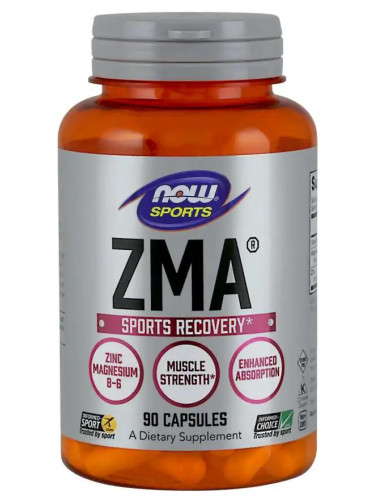 NOW - ZMA 800 мг - 90 Капсули