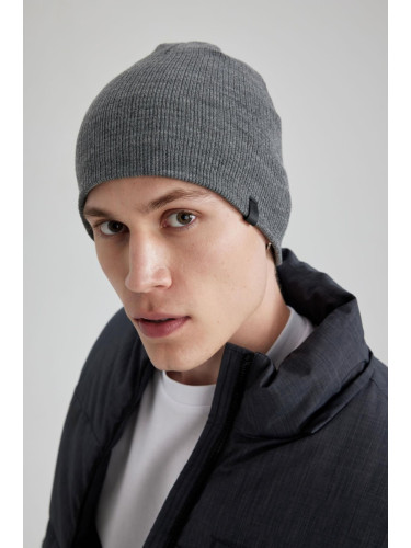 DEFACTO Men's Knitwear Basic Beret