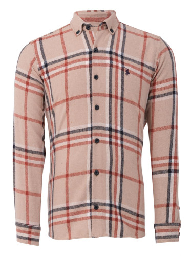 G787 DEWBERRY MEN'S SHIRT-BEIGE