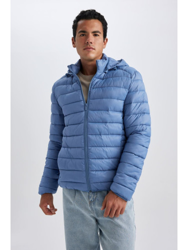 DEFACTO Slim Fit Hooded Puffer Jacket