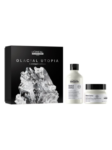 L’Oréal Professionnel Serie Expert Metal Detox подаръчен комплект (за боядисана и увредена коса)