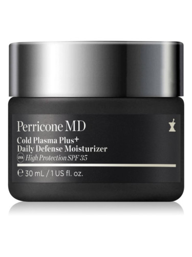 Perricone MD Cold Plasma Plus+ Daily Defense Moisturizer UVA High Protection SPF 35 дневен защитен крем против стареене на кожата SPF 35 30 мл.