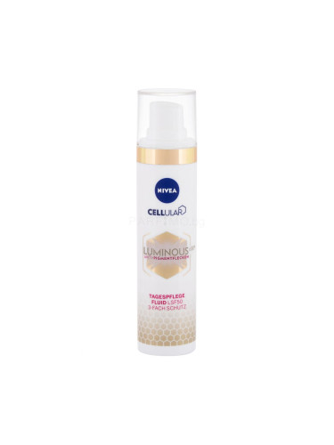 Nivea Luminous 630 Antispot SPF50 Дневен крем за лице за жени 40 ml увредена кутия