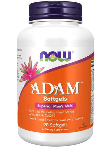 NOW - ADAM Men`s Vitamins - 90 Дражета