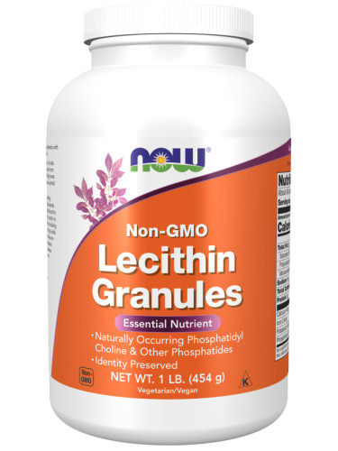 NOW - Lecithin Гранули - 454 г