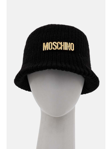 Капела с вълна Moschino в черно M3146 65417