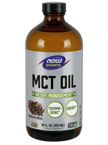 NOW Sports - MCT Oil с вкус  - 473 мл