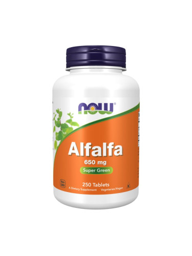 NOW - Alfalfa 10 Grain - 250 таблетки
