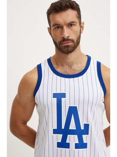 Тениска 47 brand Los Angeles Dodgers в бяло B12PMMUHP591813WW