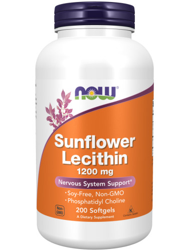 Sunflower Lecithin 1200 мг - 200 Дражета