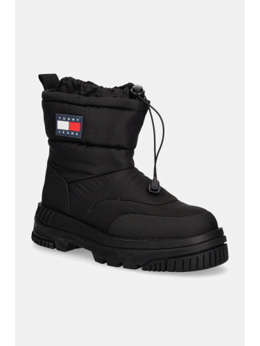 Апрески Tommy Jeans TJM SNOW BOOT в черно EM0EM01449