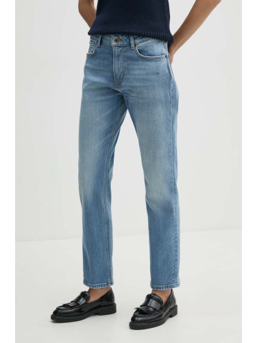 Дънки Pepe Jeans STRAIGHT JEANS MW със стандартна талия PL204730PG0