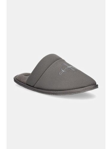 Пантофи Calvin Klein Jeans HOTEL SLIPPER в сиво YM0YM01134