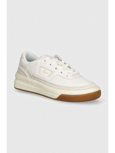 Кожени маратонки Lacoste G80 GOOP 123 1 CFA в бяло 45CFA0062