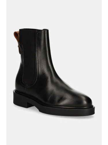 Кожени боти челси Furla Sfera Chelsea Boot в черно с платформа YI53CIT BX3479 3379S